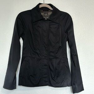 A/X ARMANI EXCHANGE women's lightweight jacket black color SP